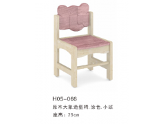 海基伦原木系列 大象造型椅涂色 小班