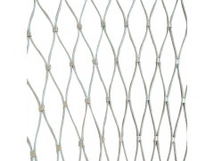不锈钢绳网钢丝绳网不锈钢扣网动物园围栏安全防坠网
