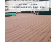 木塑地板生产厂家 户外塑木栈道平台走廊