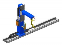 韵诺C型支撑焊接机器人C型支撑焊接机器人垂直滑台厂家直销