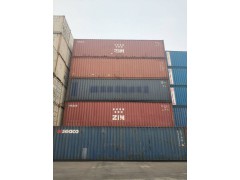 供应天津港口集装箱20尺小柜40尺普箱高箱